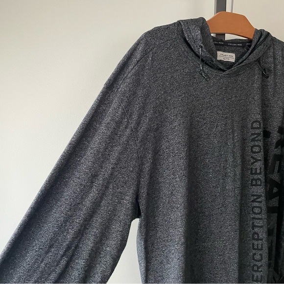 Projek Raw Hoodie Pullover Long Sleeve Shirt Tshirt With Hood Mens Size XXL - Picture 4 of 7